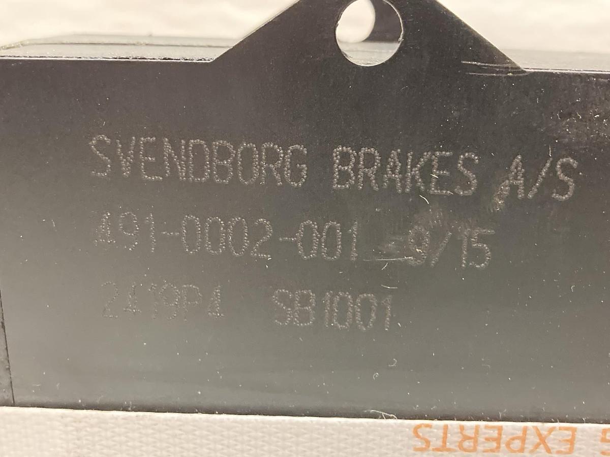 Used Svendborg Brakes A/S,491-0002-001,Brake Pad Assembly