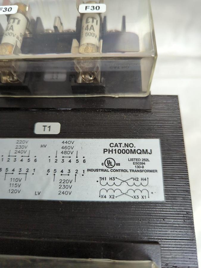 Used HAMMOND POWER,PH1000MQMJ,TRANSFORMER 1000VA 50/60HZ PRE-OWNED
