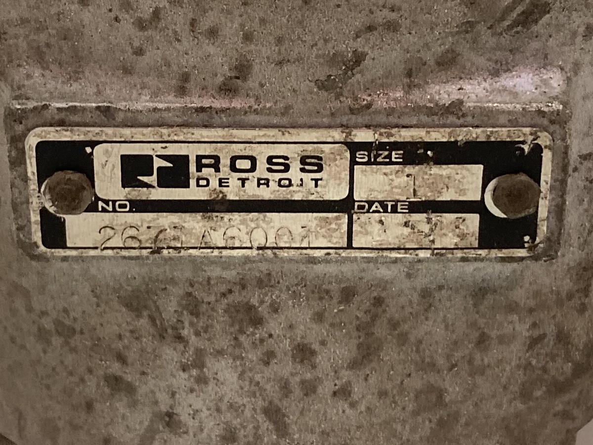 Used Ross,2673A6001,Pneumatic Valve Size 1