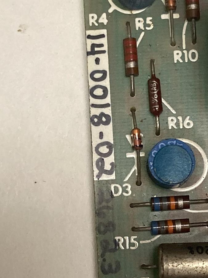 Used Gettys,14-0018-02,Firing Circuit Module Board