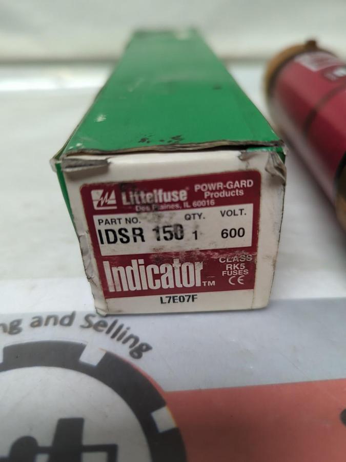 LITTELFUSE,IDSR-150,INDICATOR 150 AMP FUSE NOS