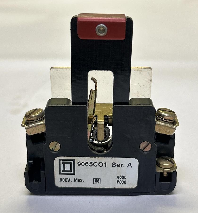 Used SQUARE D,9065CO-1,OVERLOAD RELAY 600V LOT OF 5