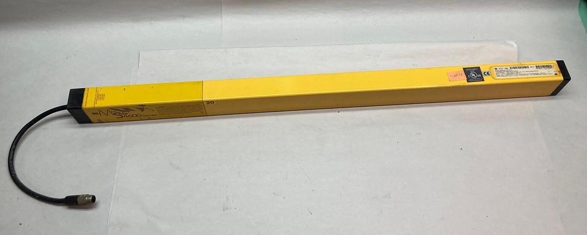 Used STI,MS46-20-700-Q1-X,Light Curtain Transmitter
