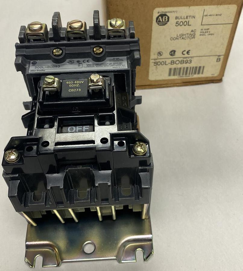 Allen Bradley,500L-BOB93,AC Lighting Contactor Series B New