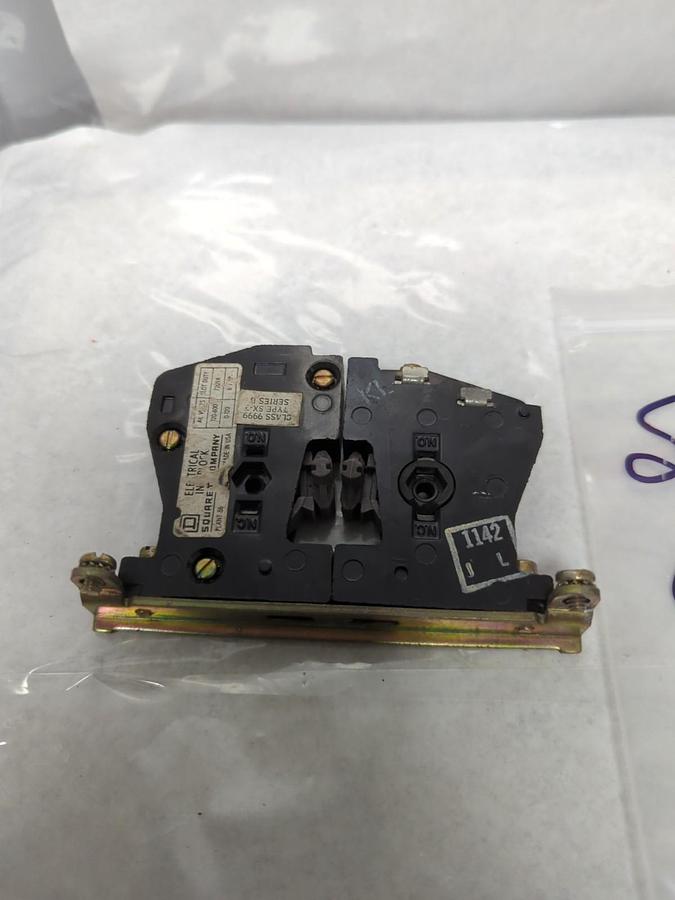 Used SQUARE D,9999-SX-6,SERIES B ELECTRICAL INTERLOCK LOT OF 2 PRE-OWNED