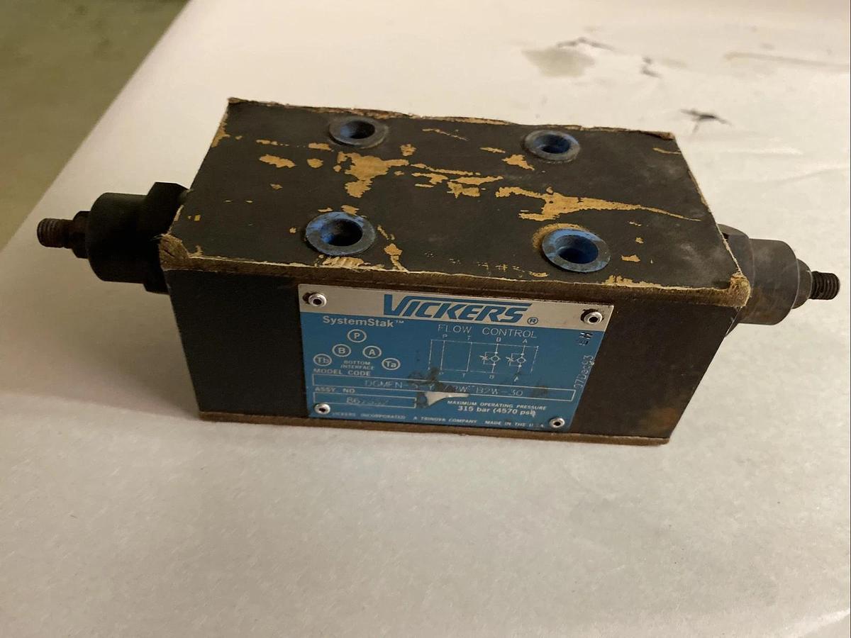 Used VICKERS,DGMFN-5-Y-A2W-B2W-30,FLOW CONTROL REFURBISHED