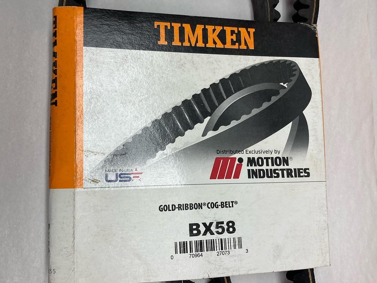 Timken,BX58,Gold-Ribbon Cog-Belt