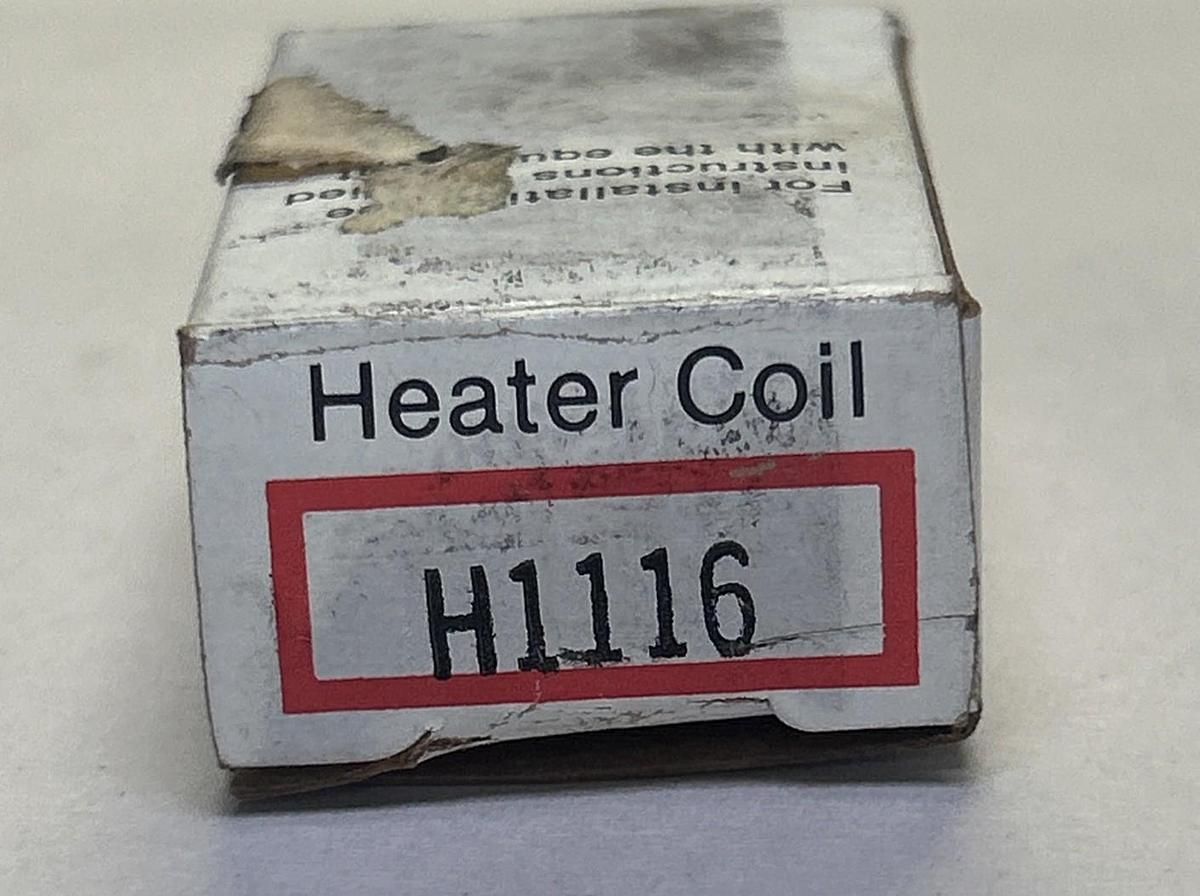 CUTLER-HAMMER,H1116,THERMAL OVERLOAD HEATER NOS