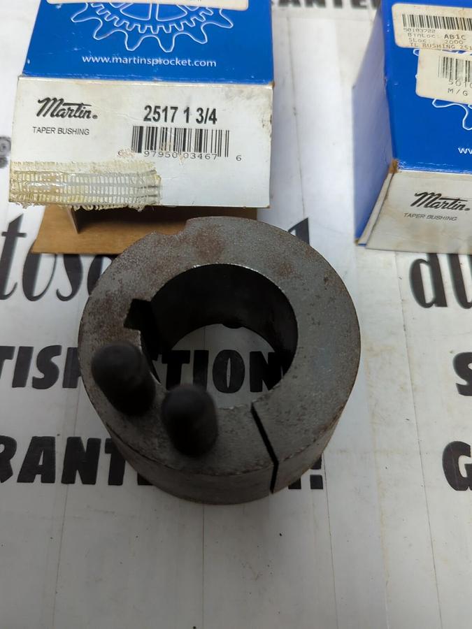 MARTIN,2517 1-3/4,TAPER BUSHINGS LOT OF 2 NOS
