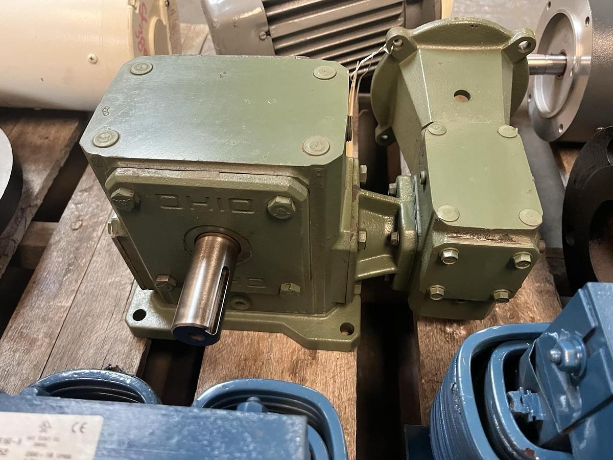 OHIO GEAR,DS2238/2133-MC56,SPEED REDUCER .34HP 1750RPM RATIO 200