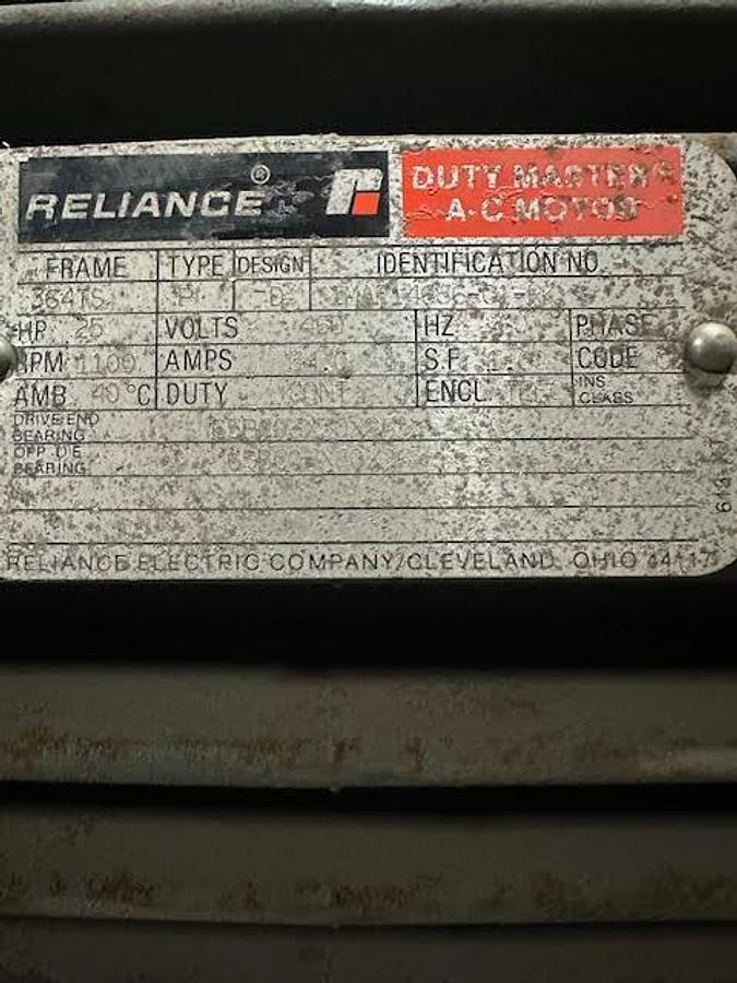 Used Reliance HP25 364TS