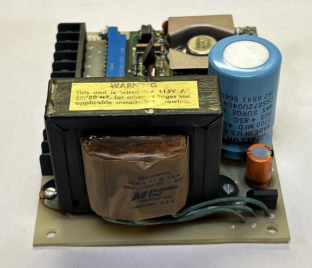 Used VICKERS,EMCS-M-30,POWER SUPPLY CIRCUIT BOARD