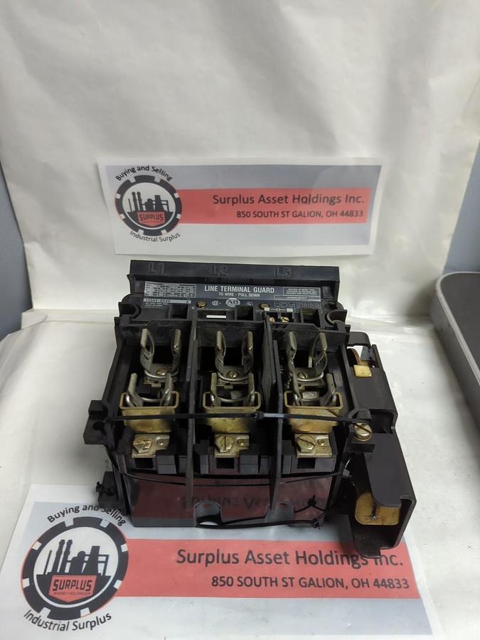 Used ALLEN BRADLEY,1494V-DS60,DISCONNECT SWITCH SERIES A 60 AMP 600VAC PRE-OWNED
