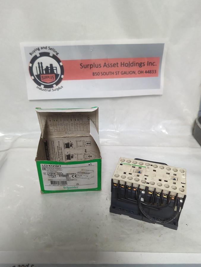 SCHNEIDER ELECTRIC,LC2K1210F7,REVERSING CONTACTOR NOS