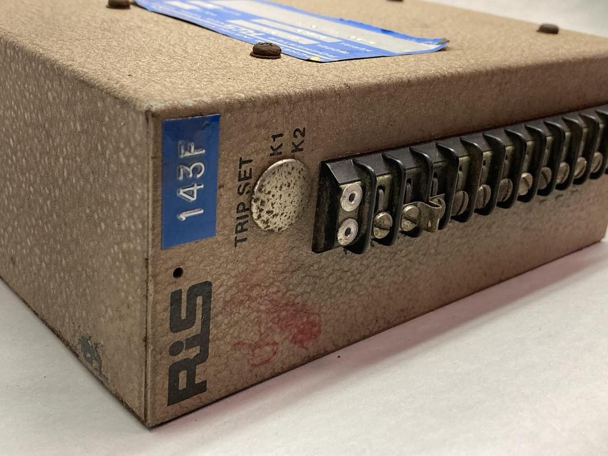 Used Ris,Model ET-1215,Voltage Alarm 117V 4 Watts 4-20ma