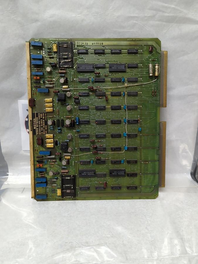 Used BENDIX,3733282F,S5 SERVO CONTROL 3 CIRCUIT BOARD PRE-OWNED