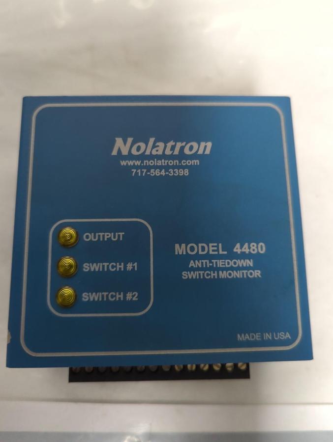 Used NOLATRON,MODEL 4480,ANTI-TIEDOWN SWITCH MONITOR PRE-OWNED