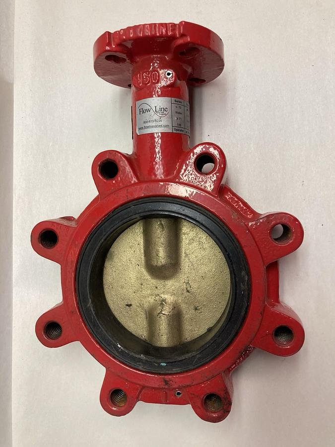 Flow Line,4 Inch 150PSI,Butterfly Valve Series 71 Shaft 460 ISO