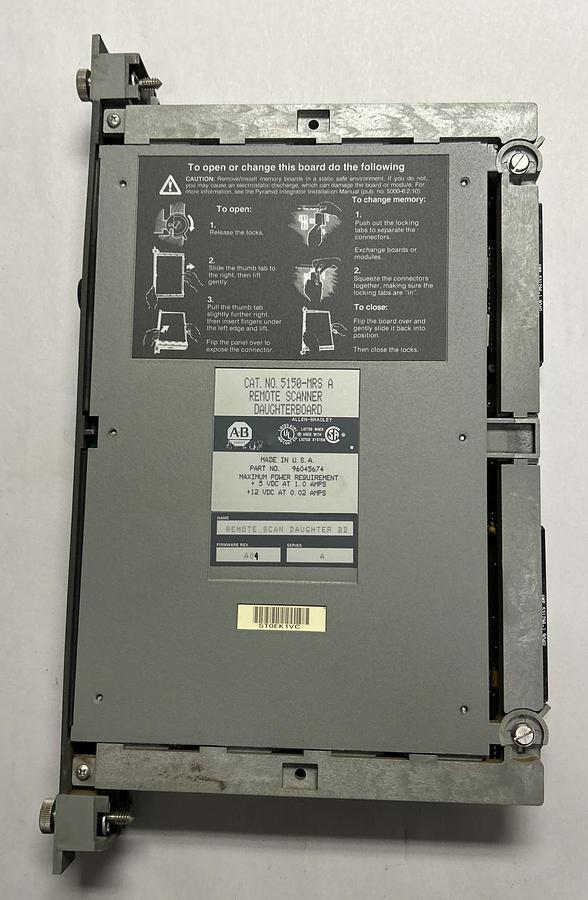 Used ALLEN BRADLEY,5150-MRS,SER A REMOTE SCANNER