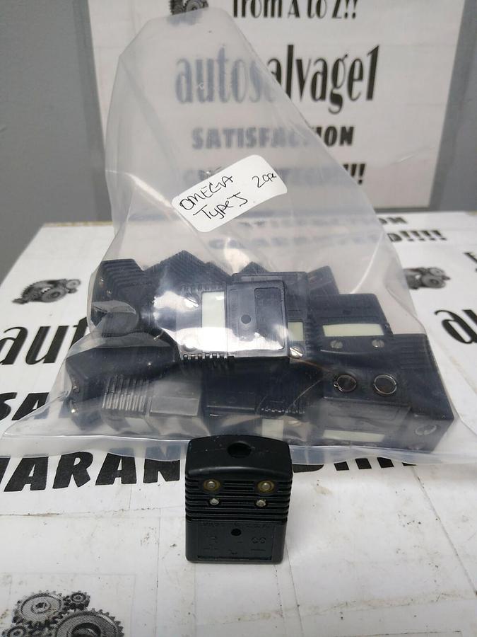 Used Omega,Type J,Thermocouple Connector  Female Lot of 20 NOS