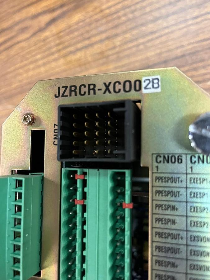 Used YASKAWA,JZRCR-XC002B,SERVO CONTROLLER