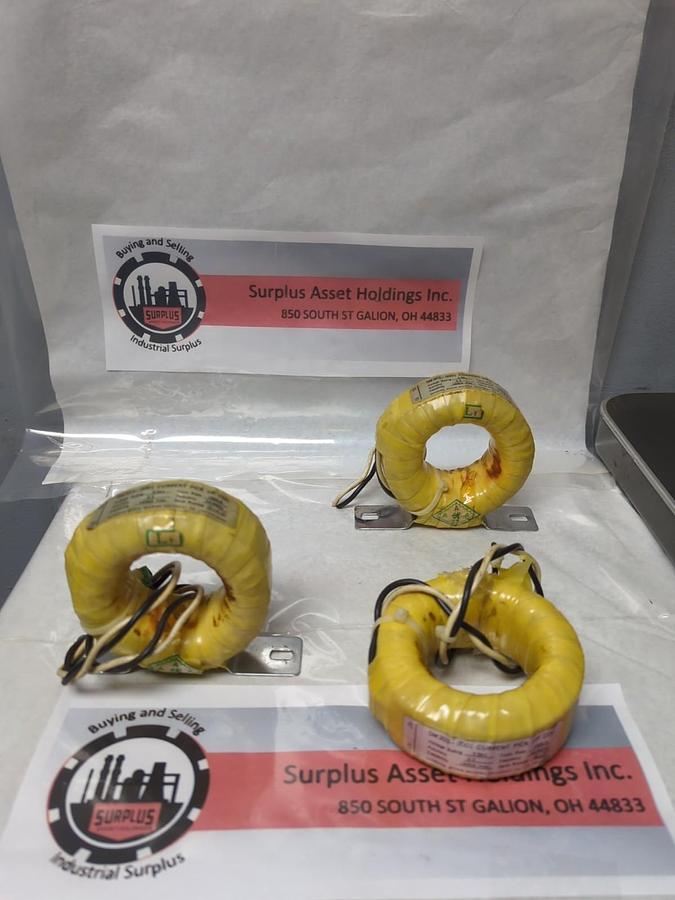 Used SHANGHAI MEDAR,SM303-0001,CURRENT PICK-UP COIL 1600A MAX LOT OF 3 PRE-OWNED