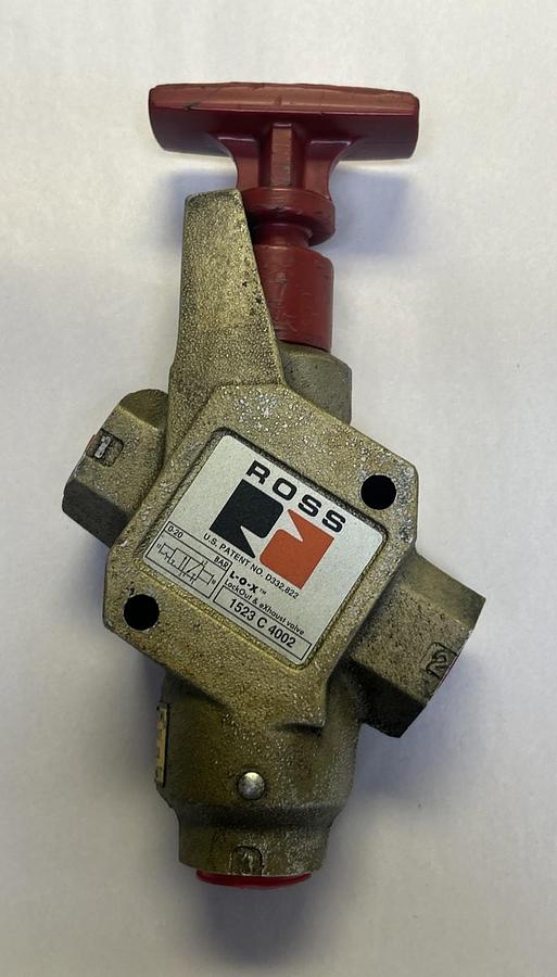 Used ROSS CONTROLS,1523C4002,EXHAUST VALVE LOCK-OUT