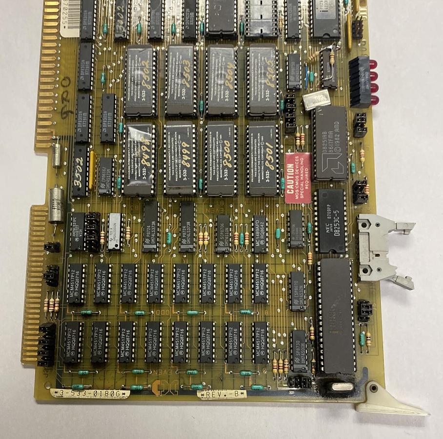 Used CINCINNATI MILACRON,3-533-0180G, PROGRAMMABLE BOARD MODULE PC BOARD