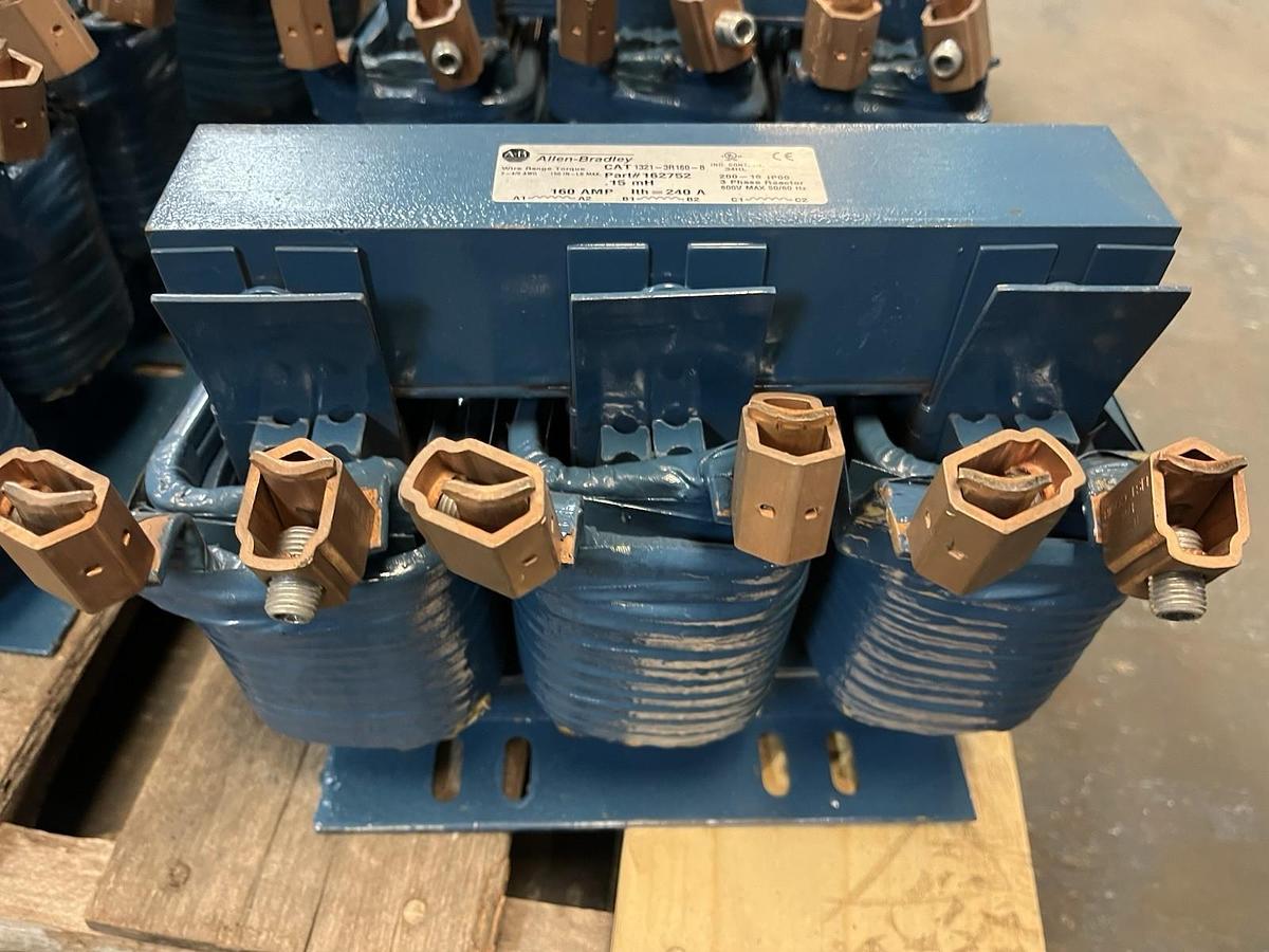 ALLEN BRADLEY,1321-3R160-B,LINE REACTOR 3PH 160AMP 162752