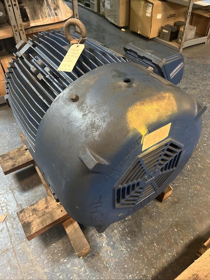 Used WESTINGHOUSE,S12502TX,OPTIM-XP MOTOR 125HP 3PH 444TS 3555RPM