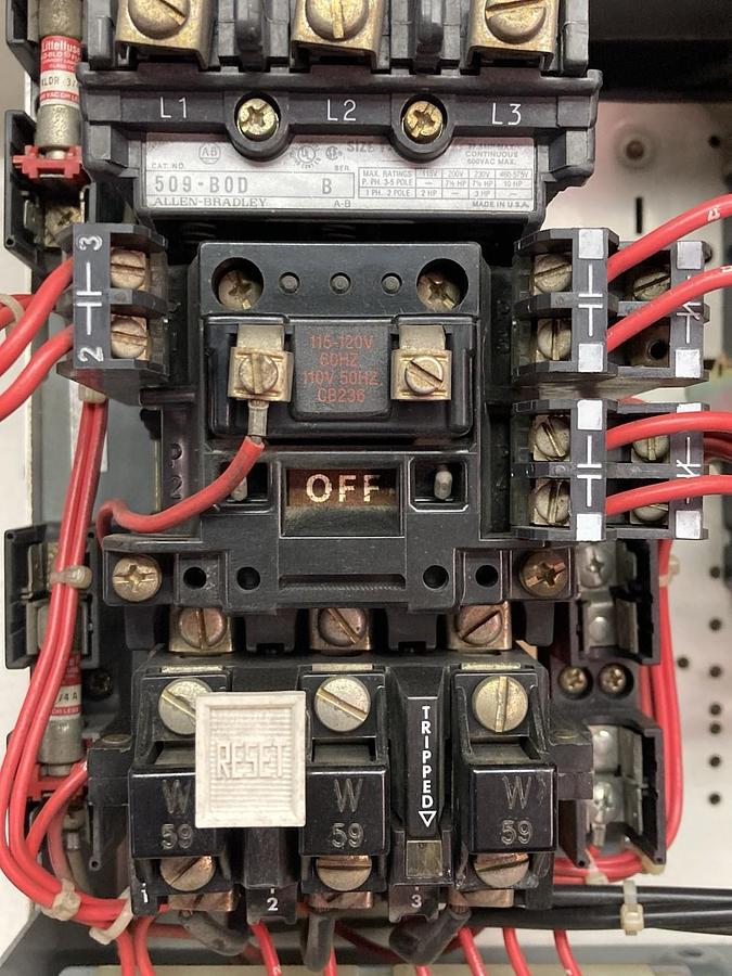 Used Allen-Bradley,2113B,Size 1 Starter MCC Bucket 30A BREAKER