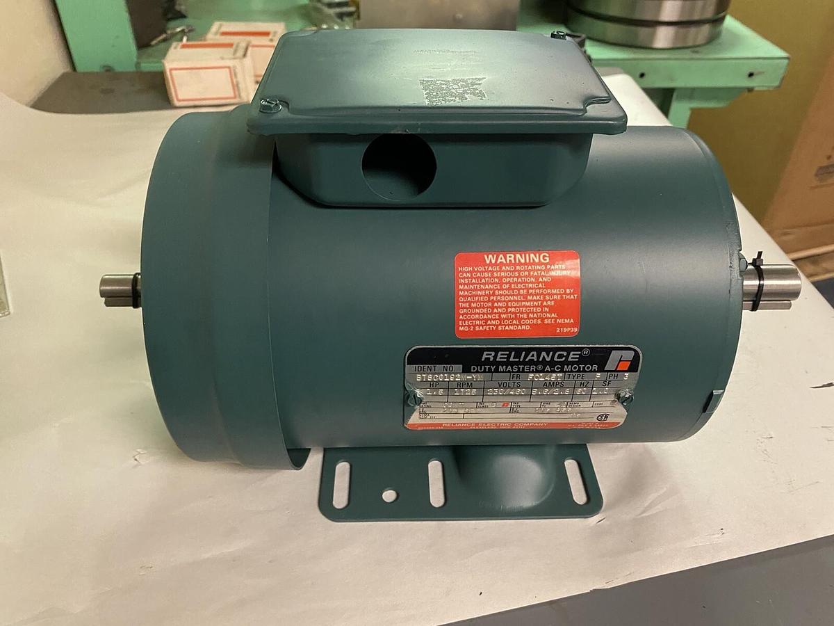 RELIANCE,B78C0192M-YM,MOTOR 1.5HP MOTOR 1725RPM FC145T