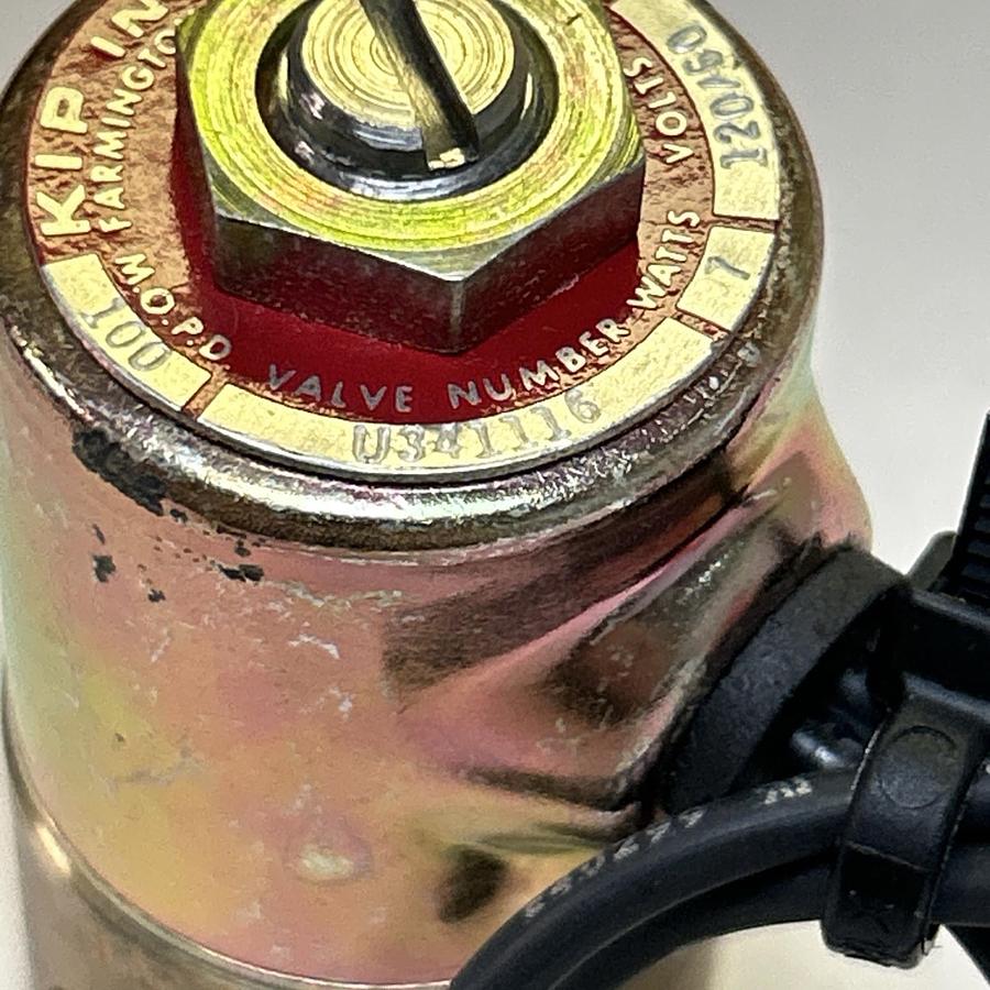 KIP INC,U341116,VALVE 7 WATT 120V NOS