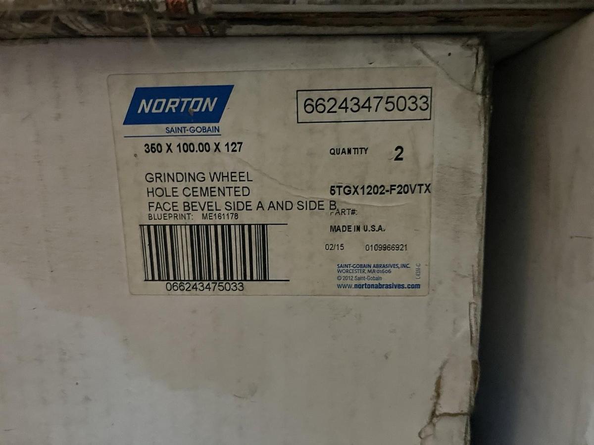 NORTON,66243475033,GRINDING WHEEL 350X100X127 BOX OF 2