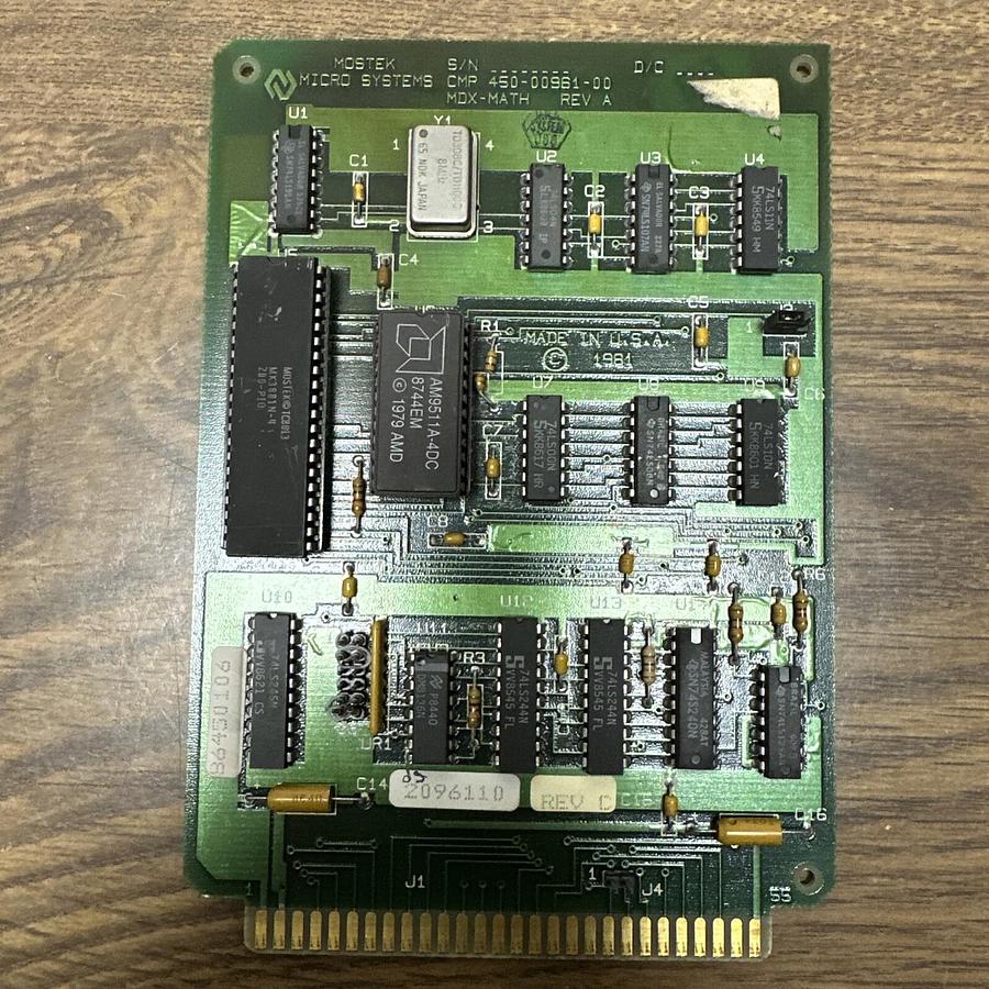 Used Mostek Micro Systems,CMP450-00961-00,Circuit Board
