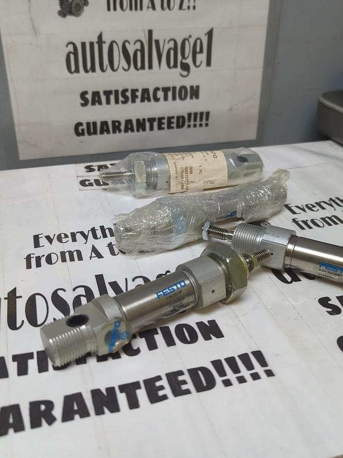 FESTO,ESN-20-10-P,PNEUMATIC CYLINDERS LOT OF 4 NOS