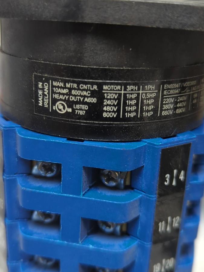 Used KRAUSE & NAIMER,A11,ROTARY SWITCH PRE-OWNED