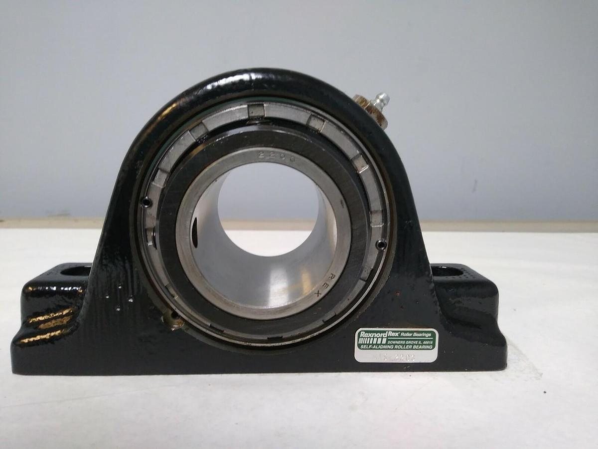 Rexnord ,MAS2203,Pillow Block Roller Bearing 2.1875 INCH Bore (NO BOX) NOS