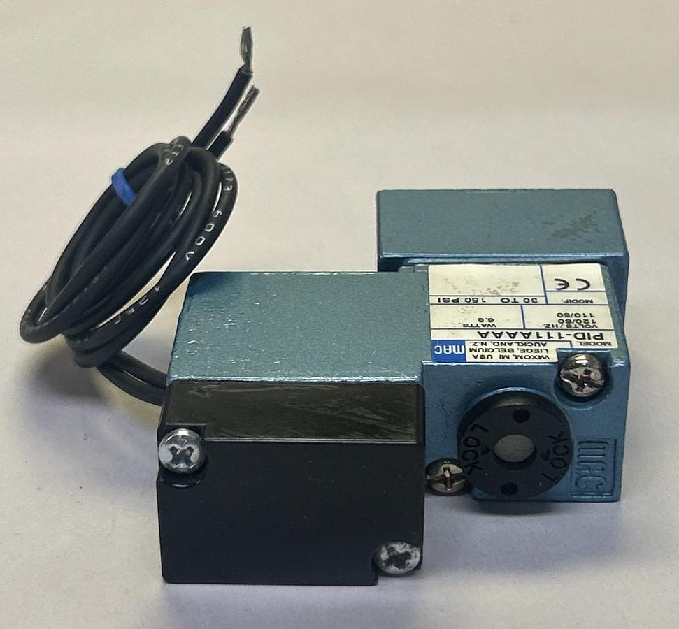 Used MAC VALVES,PID-111AAAA,SOLENOID VALVE 110/120V