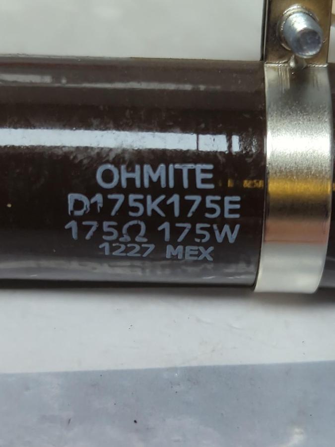 OHMITE,D175K175E,RESISTOR 175 OHMS 10% MISSING BOX NOS