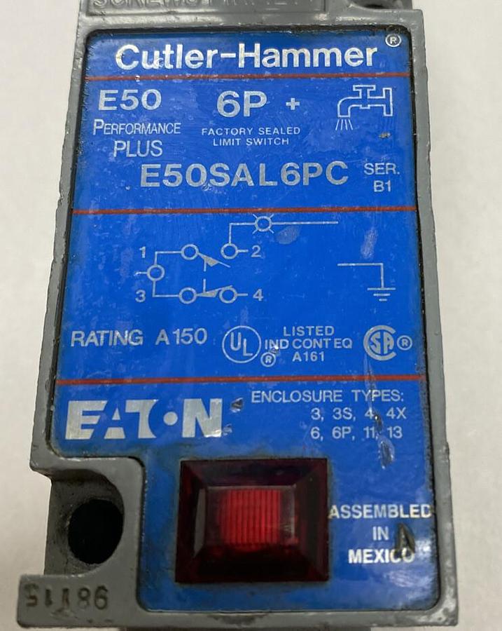 Used Cutler-Hammer,E50SAL6PC,Limit Switch