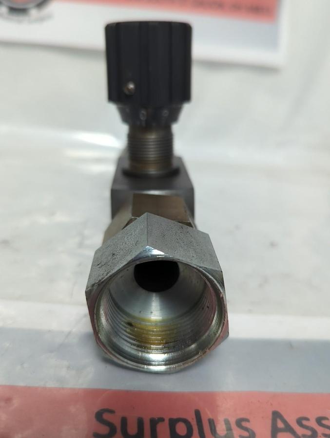 Used FLUTEC,DV-12-1.1/12V,FLOW CONTROL VALVE ASSEMBLY 350 BAR PRE-OWNED