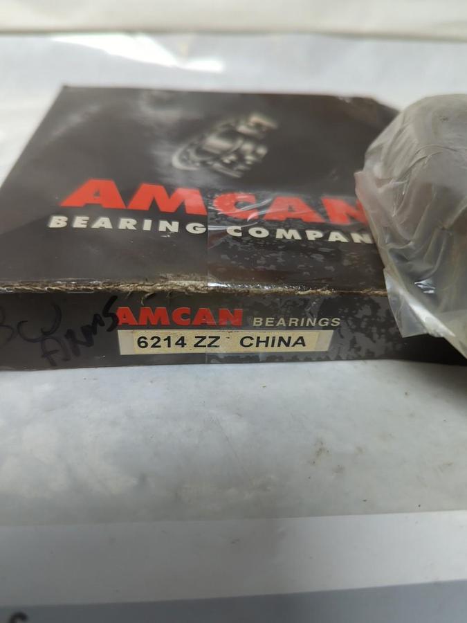 AMERICAN BEARING,6214ZZ,METAL SEALED DEEP GROOVE BALL BEARING NOS