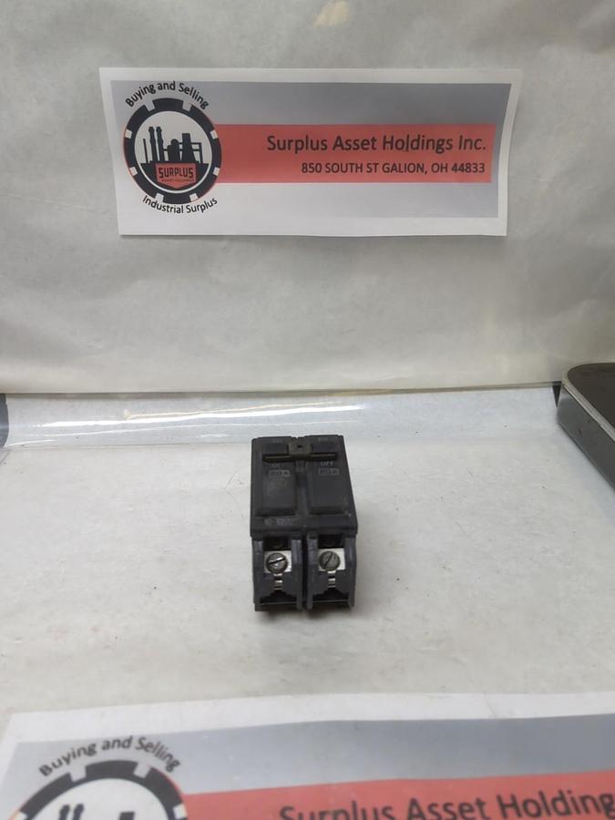 Used GENERAL ELECTRIC,80 AMP,CIRCUIT BREAKER 80 AMP 2-POLE PRE-OWNED