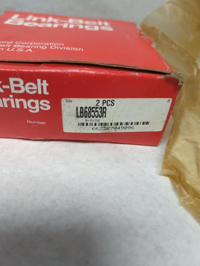 LINK-BELT,LB68553R,SEAL RING 3-7/16 INCH NOS