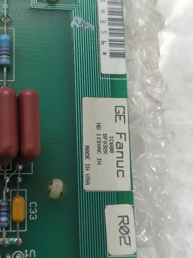 Used GE,IC600BF832K,INPUT CIRCUIT BOARD 115VAC PRE-OWNED