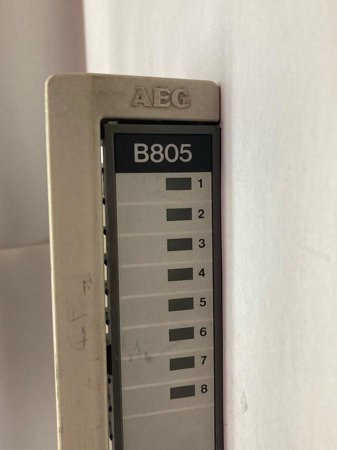 Used AEG Modicon,B805-016,Analogue Input Module 115 VAC