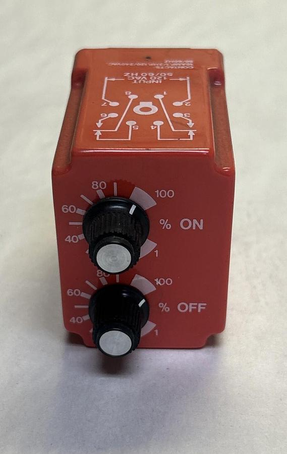 Used NCC,CKK-30-461,SOLID STATE TIMER .3-30 SEC