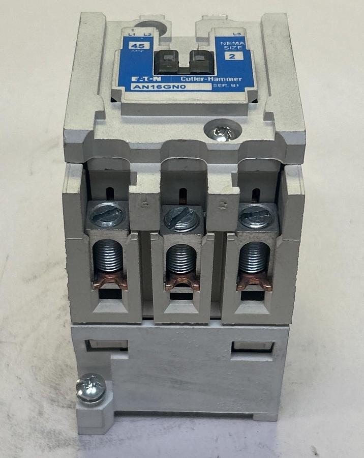 Used CUTLER-HAMMER,AN16GN0,CONTACTOR SIZE 2 45A