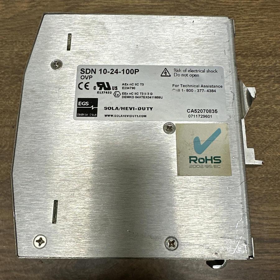 Used Sola,10-24-100P,Power Supply